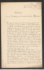 k.k. naturhistorisches Hofmuseum, Intendanzakten 1885-1896 (Hauer), Aktenzahl Z.222/1892, Seite 1